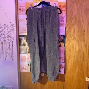 PINK cargo sweatpants